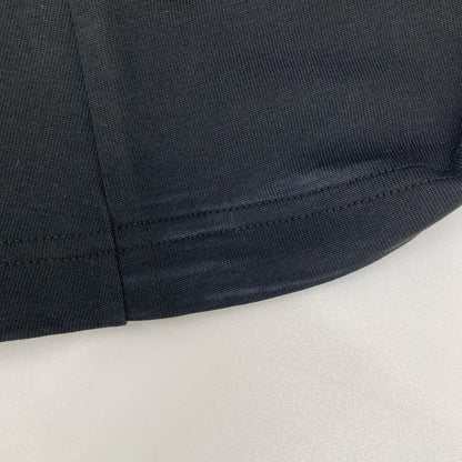ALAIA アライア AA9H02911J107 ブラック ロゴプリント ワイドスリーブ Tシャツ トップス