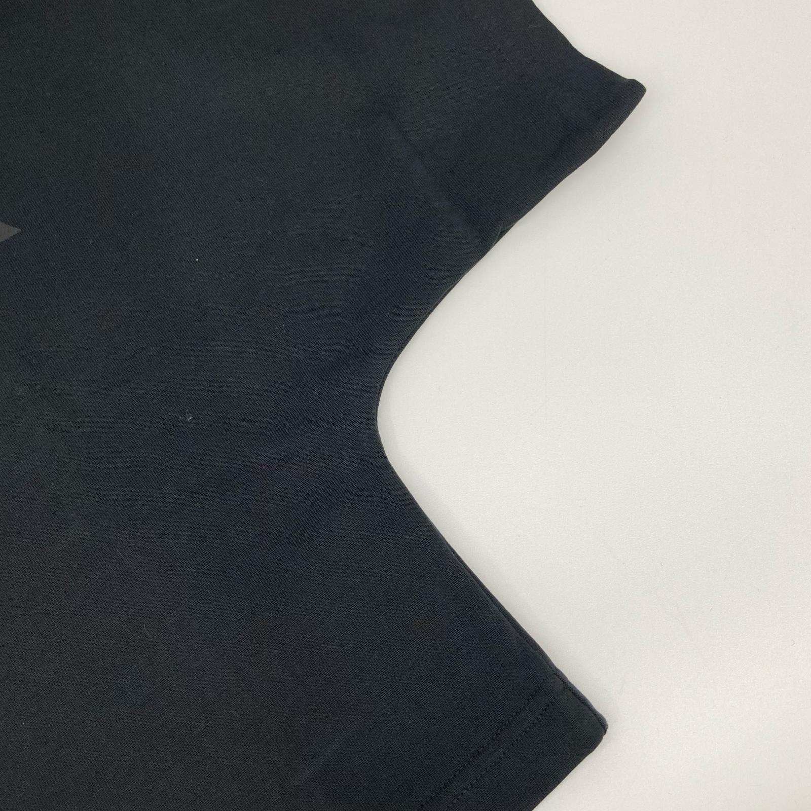 ALAIA アライア AA9H02911J107 ブラック ロゴプリント ワイドスリーブ Tシャツ トップス