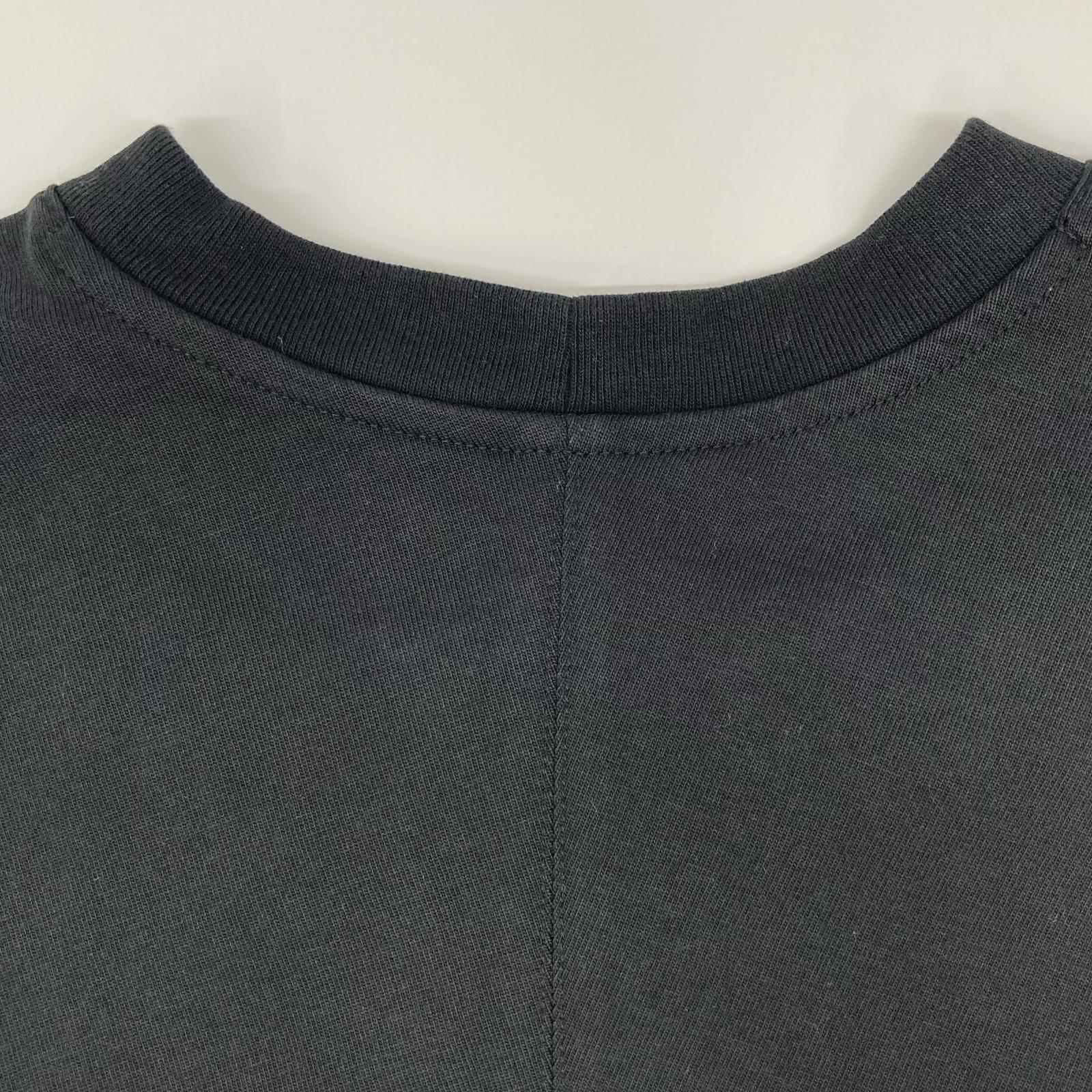 ALAIA アライア AA9H02911J107 ブラック ロゴプリント ワイドスリーブ Tシャツ トップス