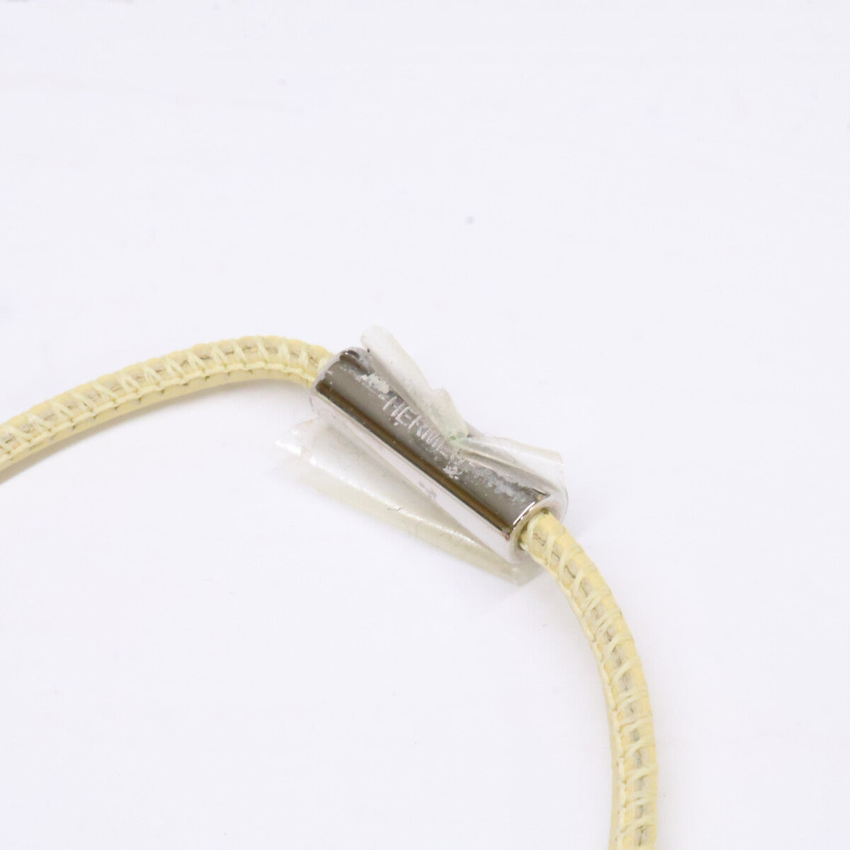 HERMES エルメス 新品同様 バッファローホーン H EQUIPE Hロゴ ペンダント ネックレス