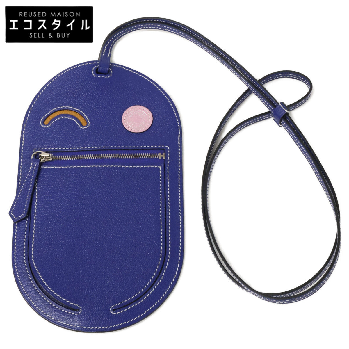 HERMES エルメス 新品同様 U刻印 シェーブルミゾル インザループ トゥーゴー ウィンクGM スマホショルダー スマートフォンケース ショルダーバッグ