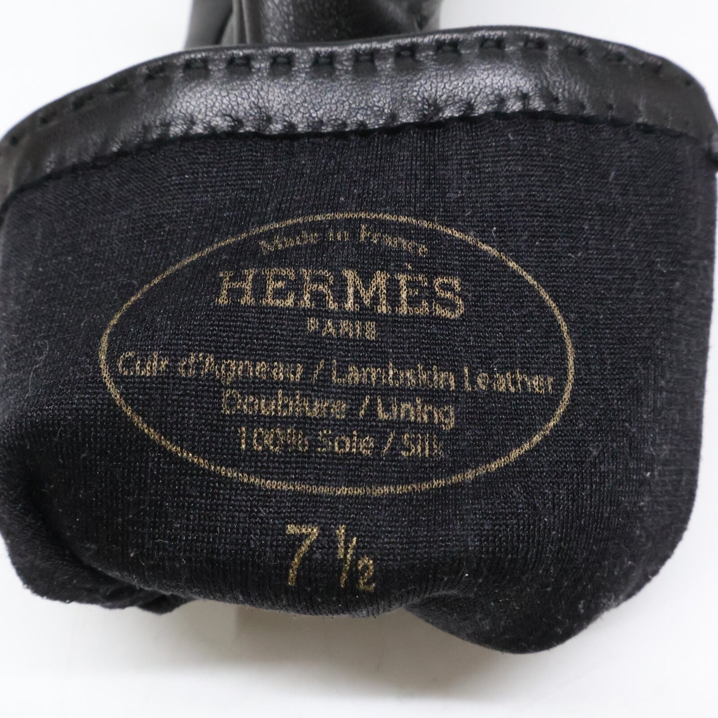 HERMES エルメス 新品未使用 ラムレザー 裏地シルク ソヤ ケリー 手袋 グローブ