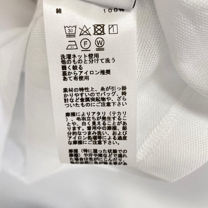 HERMES エルメス 19SS ホワイト H刺繍 半袖 Tシャツ トップス