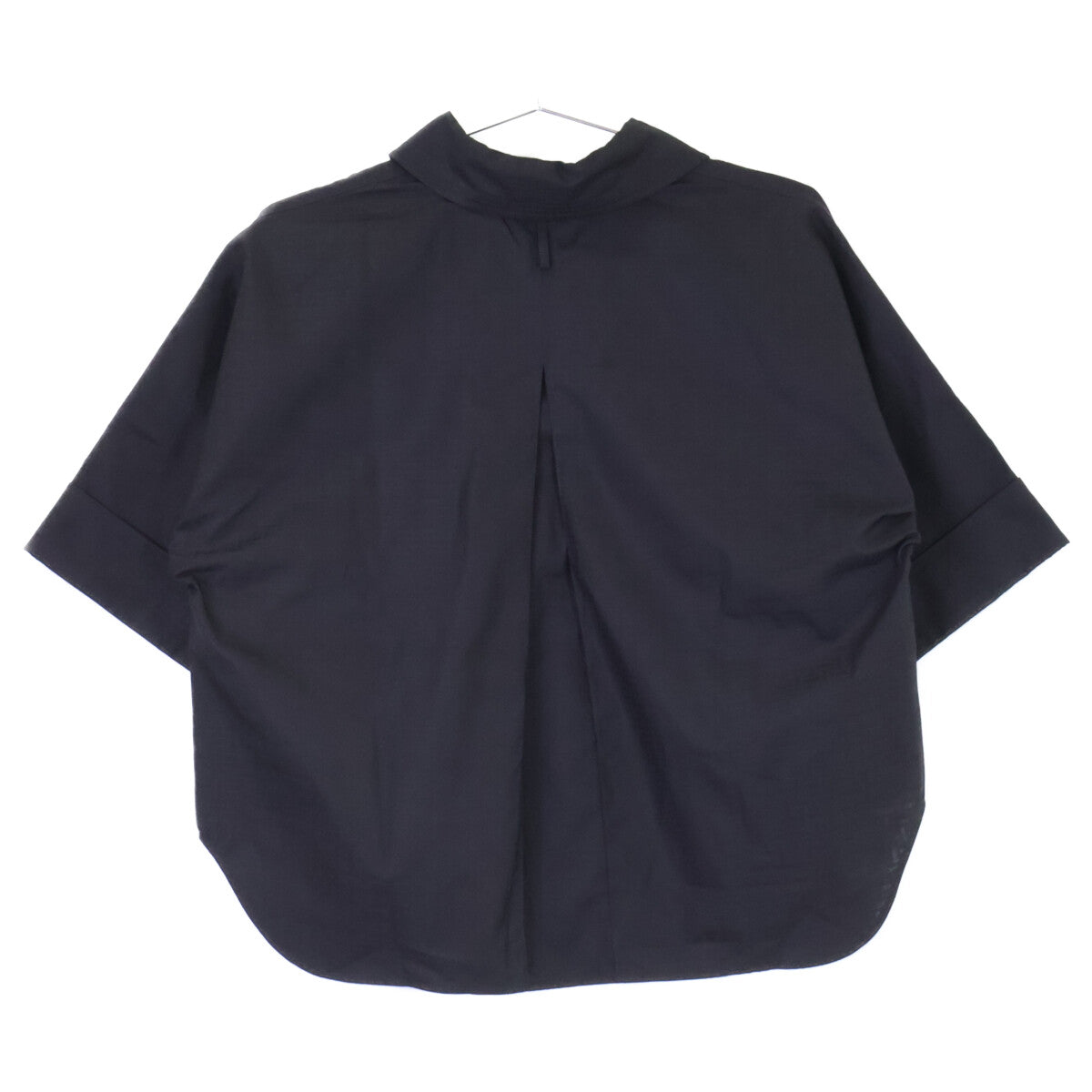 HERMES エルメス 【新品同様/国内正規/26年製】6E0631DB Cropped polo blouse モザイク クロップド 半袖ブラウス トップス