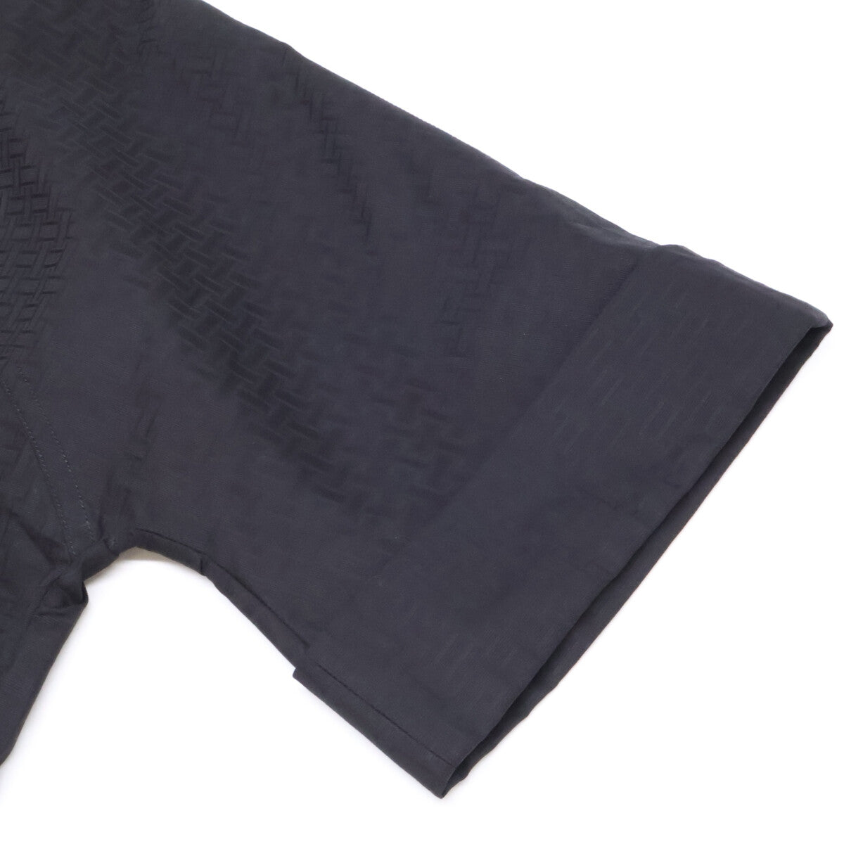HERMES エルメス 【新品同様/国内正規/26年製】6E0631DB Cropped polo blouse モザイク クロップド 半袖ブラウス トップス