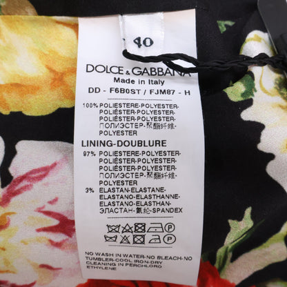 DOLCE&GABBANA ドルチェアンドガッバーナ 【新品同様/国内正規】F6B0ST FJM87 フローラル エンジェル エンブロイダリー ドレス ワンピース