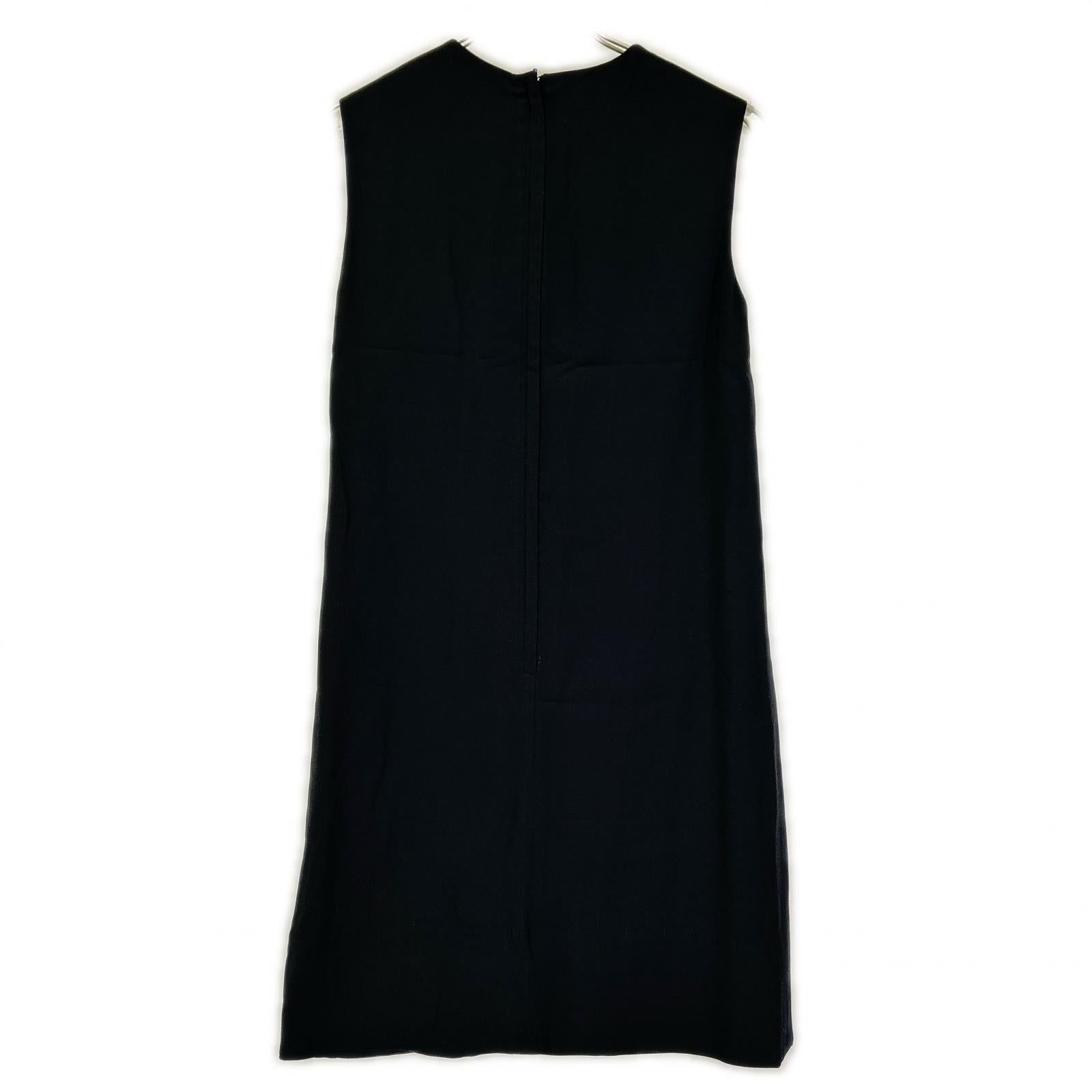 DOLCE&GABBANA ドルチェアンドガッバーナ F6ST0T FSRIF ブラック ローズプリント ドレス ワンピース