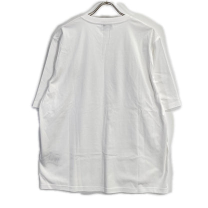 HERMES エルメス ホワイト HCheval レザーミニパッチ Tシャツ トップス