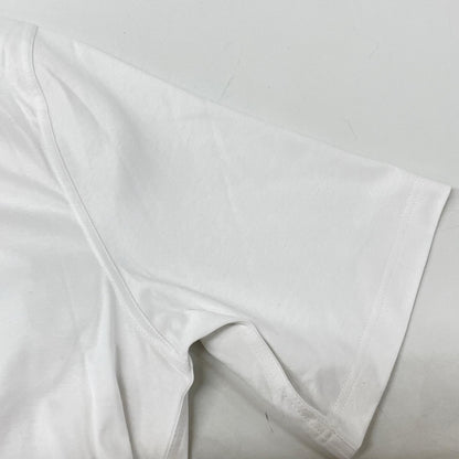 HERMES エルメス ホワイト HCheval レザーミニパッチ Tシャツ トップス