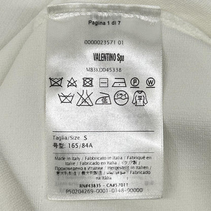 VALENTINO ヴァレンティノ MB3KD045338 ホワイト バタフライ ヘビーレース ドレス ワンピース
