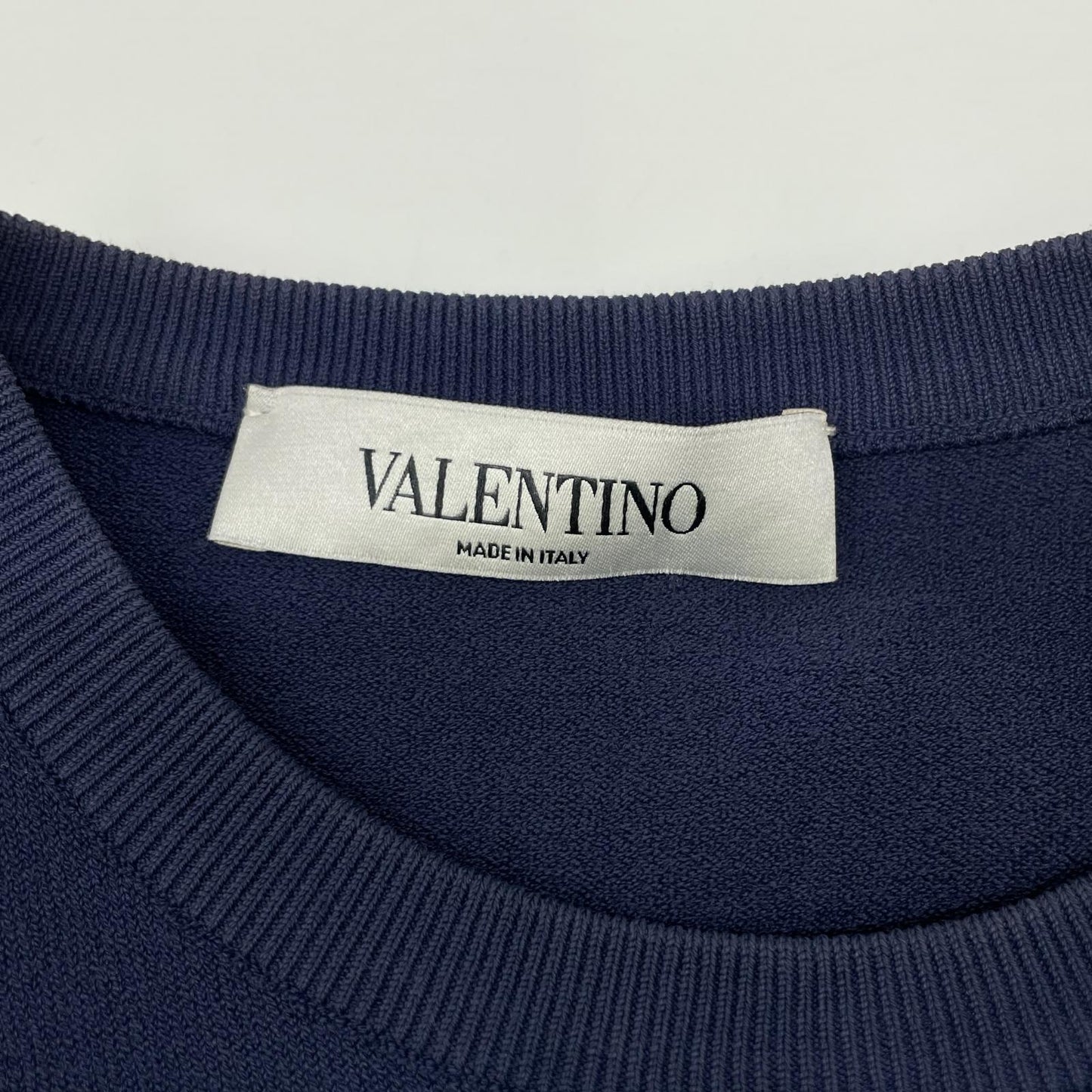 VALENTINO ヴァレンティノ JB3KD0IT200 ネイビー サイドレース ドレス ワンピース ワンピース