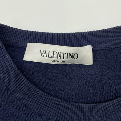 VALENTINO ヴァレンティノ JB3KD0IT200 ネイビー サイドレース ドレス ワンピース ワンピース