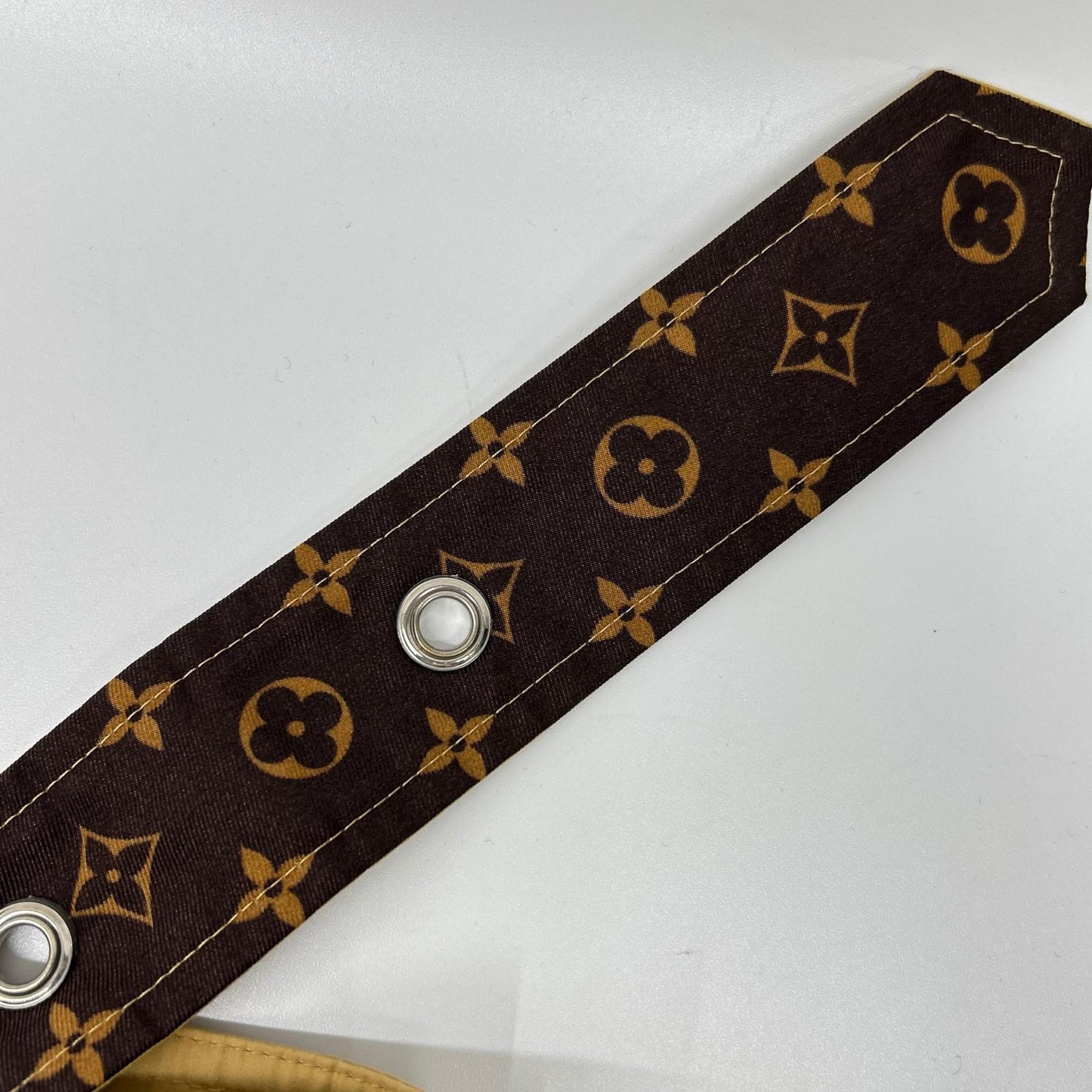 LOUIS VUITTON ルイヴィトン FKPA89ZTG ベージュ リバーシブルモノグラムベルト付き パンツ ボトムス