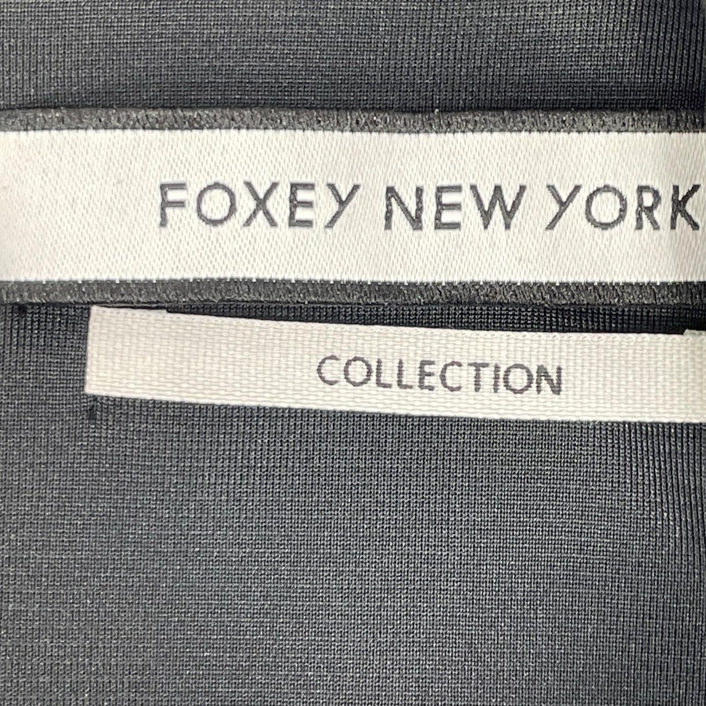 FOXEY NEW YORK フォクシーニューヨーク 37724 17年 ブラック カットワーク レース ワンピース ワンピース