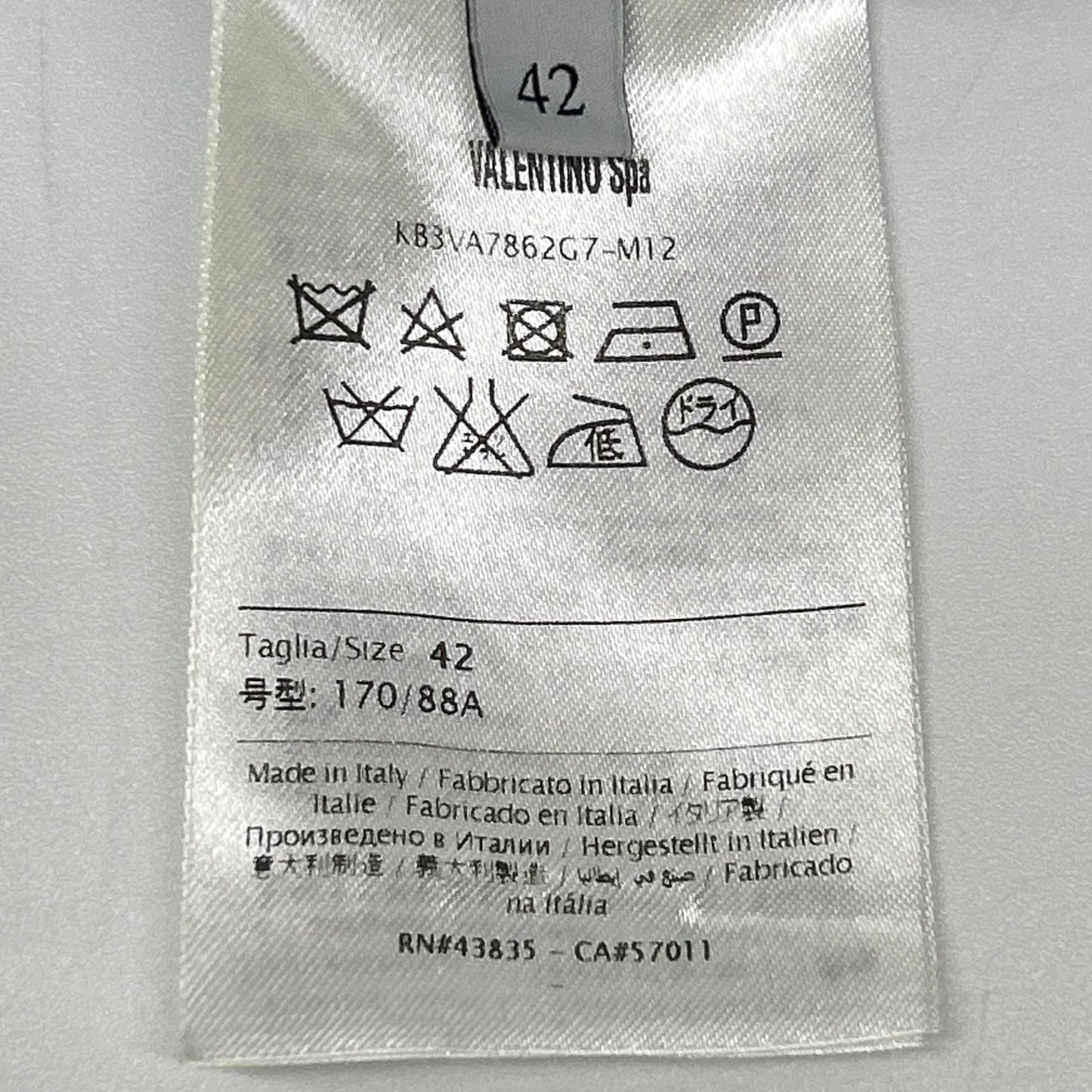 VALENTINO ヴァレンティノ KB3VA7862G7 ブルー 刺繍入り 白鳥 ミディドレス ワンピース ワンピース