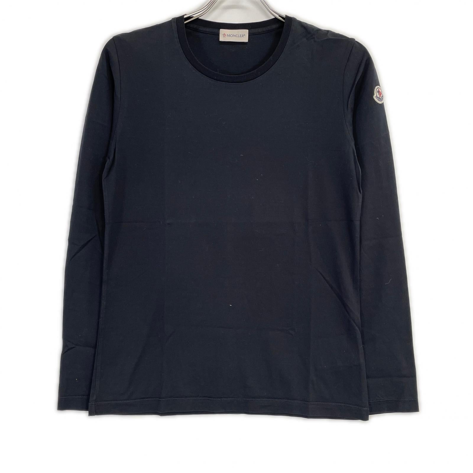 MONCLER モンクレール 18年 ブラック MAGILA ワッペン ロンT トップス