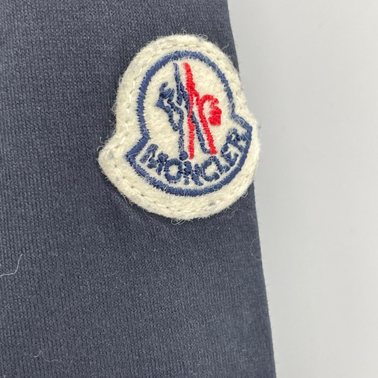MONCLER モンクレール 18年 ブラック MAGILA ワッペン ロンT トップス