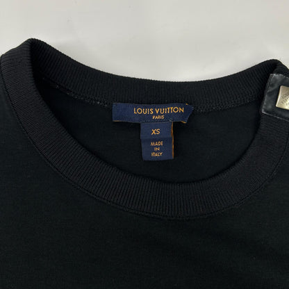 LOUIS VUITTON ルイヴィトン RW211A UOL FKLS99 トランプ刺繍 ショルダーパッチ Tシャツ トップス