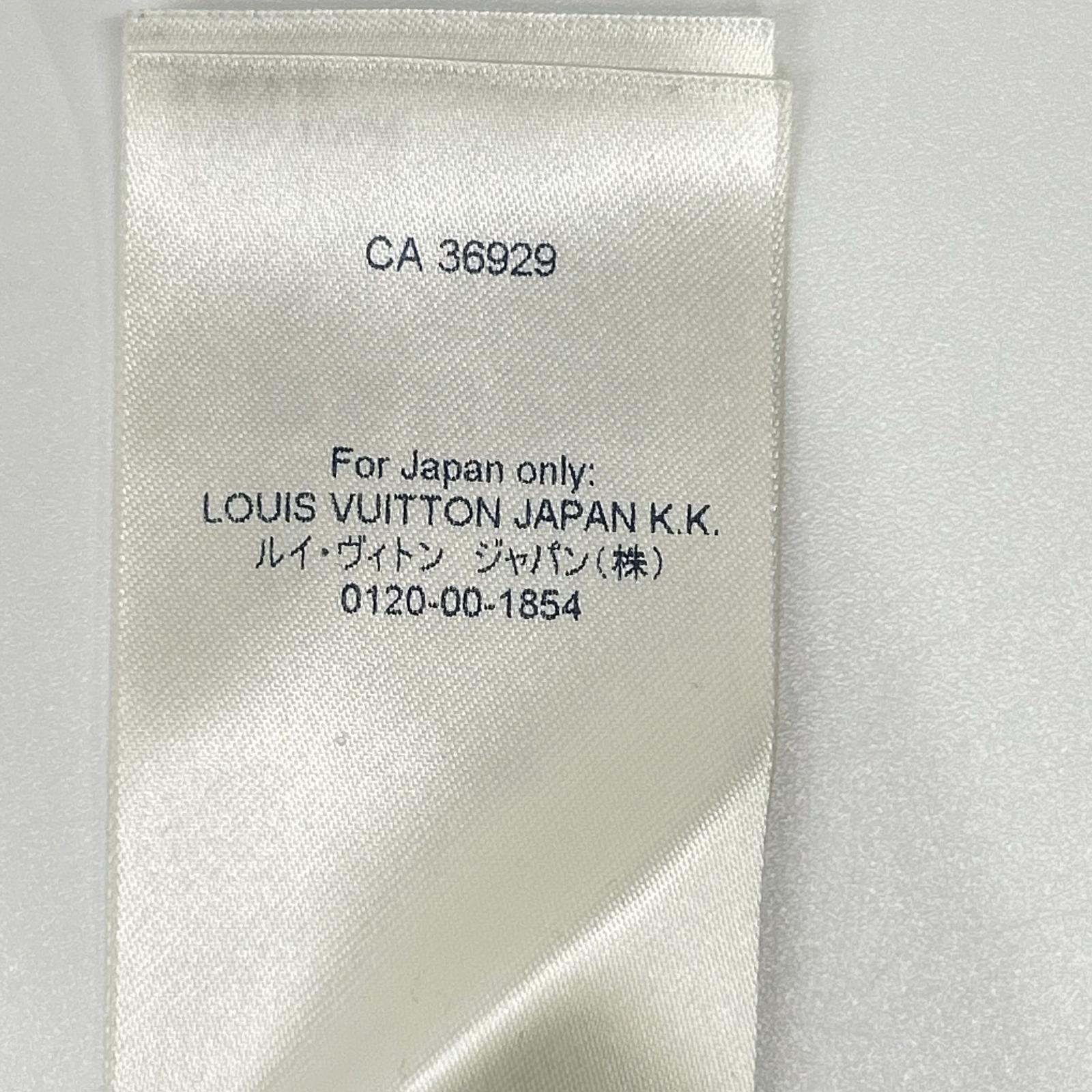 LOUIS VUITTON ルイヴィトン RW211A UOL FKLS99 トランプ刺繍 ショルダーパッチ Tシャツ トップス