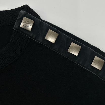 LOUIS VUITTON ルイヴィトン RW211A UOL FKLS99 トランプ刺繍 ショルダーパッチ Tシャツ トップス