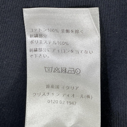 Dior HOMME ディオールオム 243J685B0554 ブラック 22AW ロゴエンブロイダリー グレー Tシャツ トップス