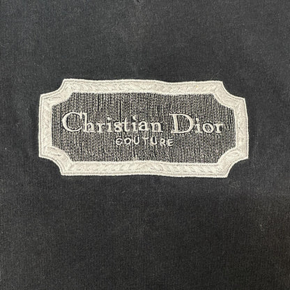 Dior HOMME ディオールオム 243J685B0554 ブラック 22AW ロゴエンブロイダリー グレー Tシャツ トップス