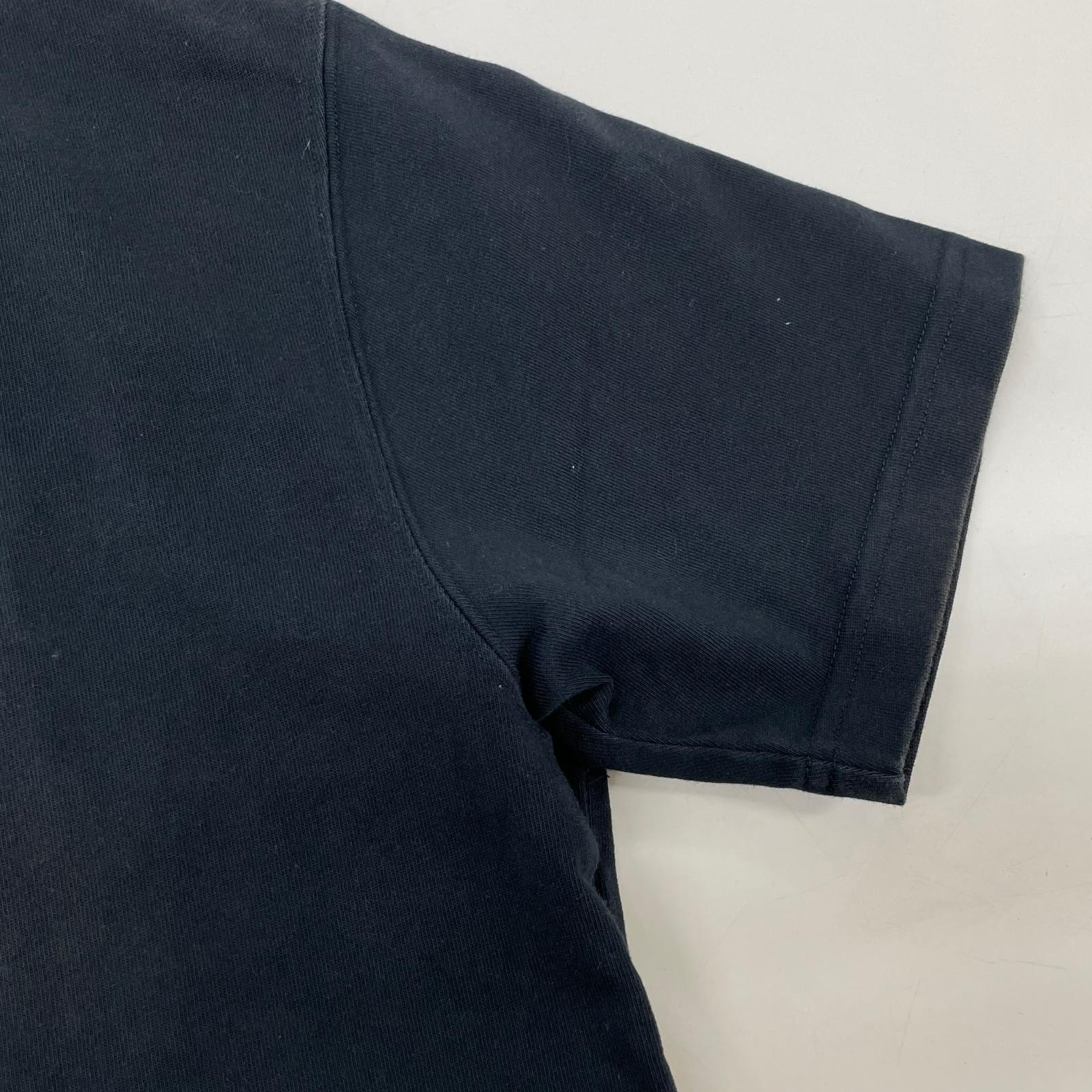Dior HOMME ディオールオム 243J685B0554 ブラック 22AW ロゴエンブロイダリー グレー Tシャツ トップス