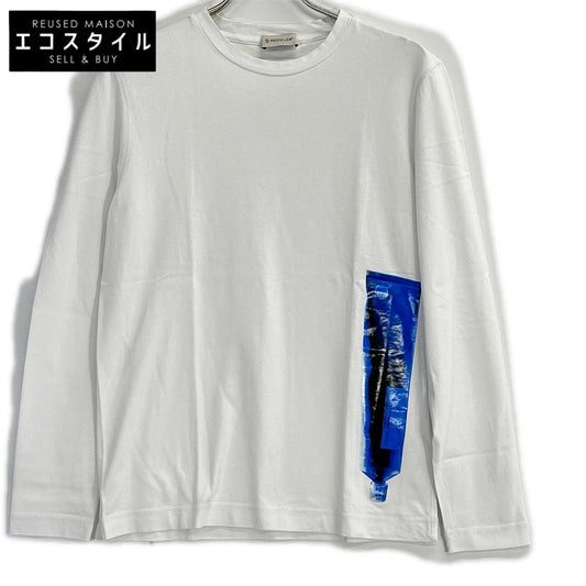 MONCLER モンクレール 19年 ホワイト MAGLIA ロンT トップス