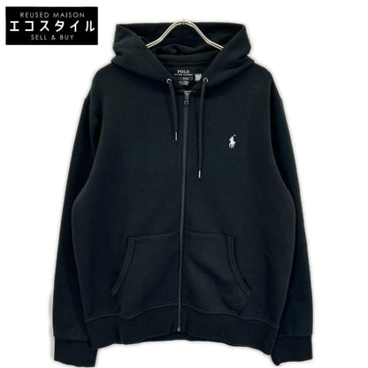 POLObyRalphLauren ポロラルフローレン 710888282001 22年 ブラック ダブルニット フルジップ フーディ トップス