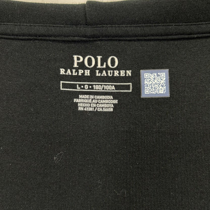 POLObyRalphLauren ポロラルフローレン 710888282001 22年 ブラック ダブルニット フルジップ フーディ トップス
