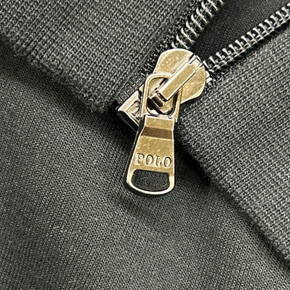 POLObyRalphLauren ポロラルフローレン 710888282001 22年 ブラック ダブルニット フルジップ フーディ トップス