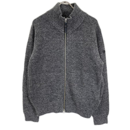 LANVIN COLLECTION ランバンコレクション 258904 グレー ウルトラファインメリノウール ZIP カーディガン ジャケット