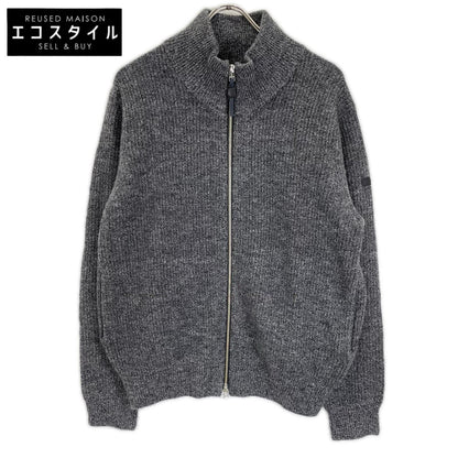 LANVIN COLLECTION ランバンコレクション 258904 グレー ウルトラファインメリノウール ZIP カーディガン ジャケット