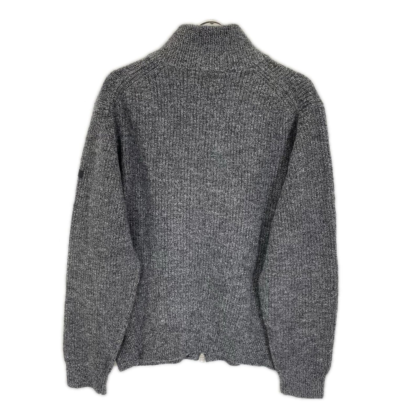LANVIN COLLECTION ランバンコレクション 258904 グレー ウルトラファインメリノウール ZIP カーディガン ジャケット