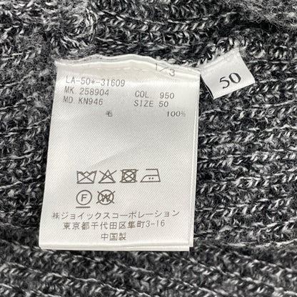 LANVIN COLLECTION ランバンコレクション 258904 グレー ウルトラファインメリノウール ZIP カーディガン ジャケット