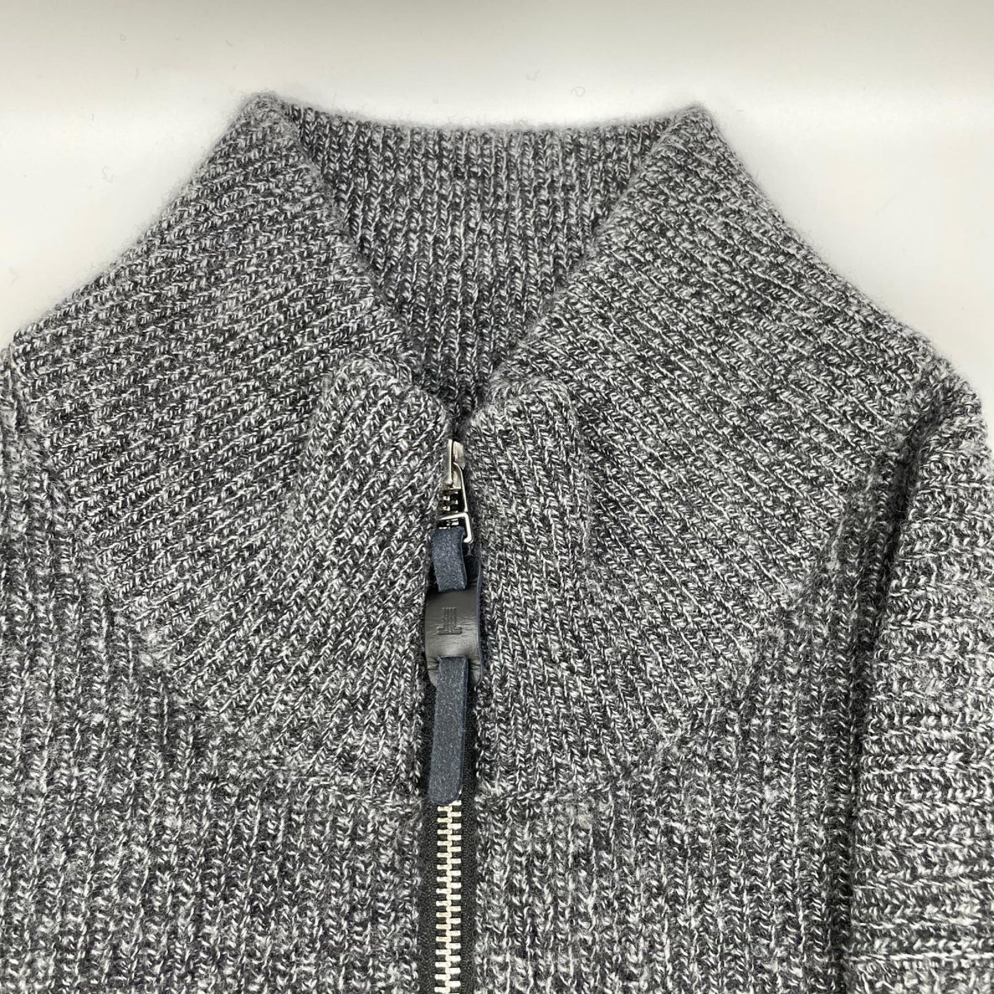 LANVIN COLLECTION ランバンコレクション 258904 グレー ウルトラファインメリノウール ZIP カーディガン ジャケット