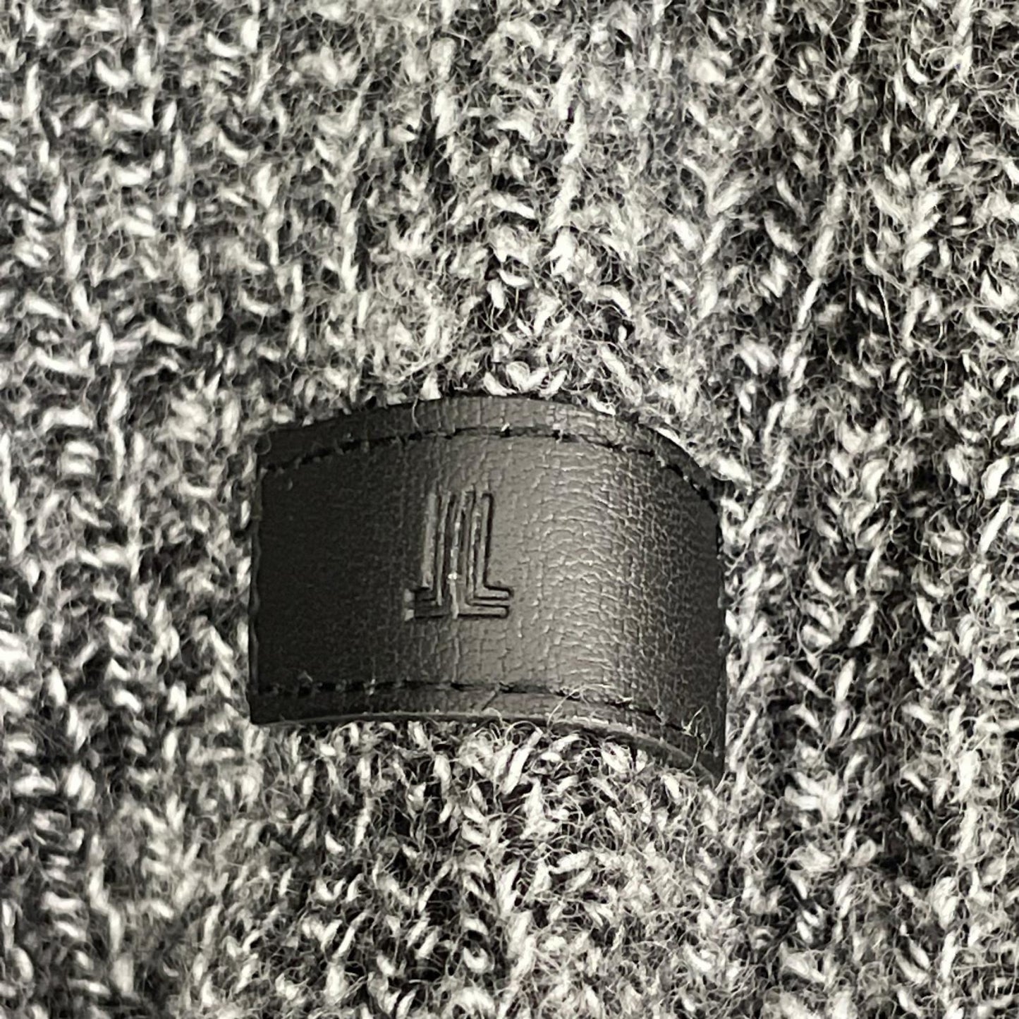 LANVIN COLLECTION ランバンコレクション 258904 グレー ウルトラファインメリノウール ZIP カーディガン ジャケット