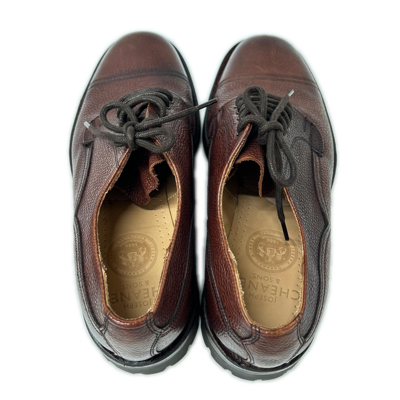 CHEANEY チーニー 【美品】CAIRNGORM II C ケンゴン2C 4436ラスト グレインカーフ ストレートチップ シューズ シューズ
