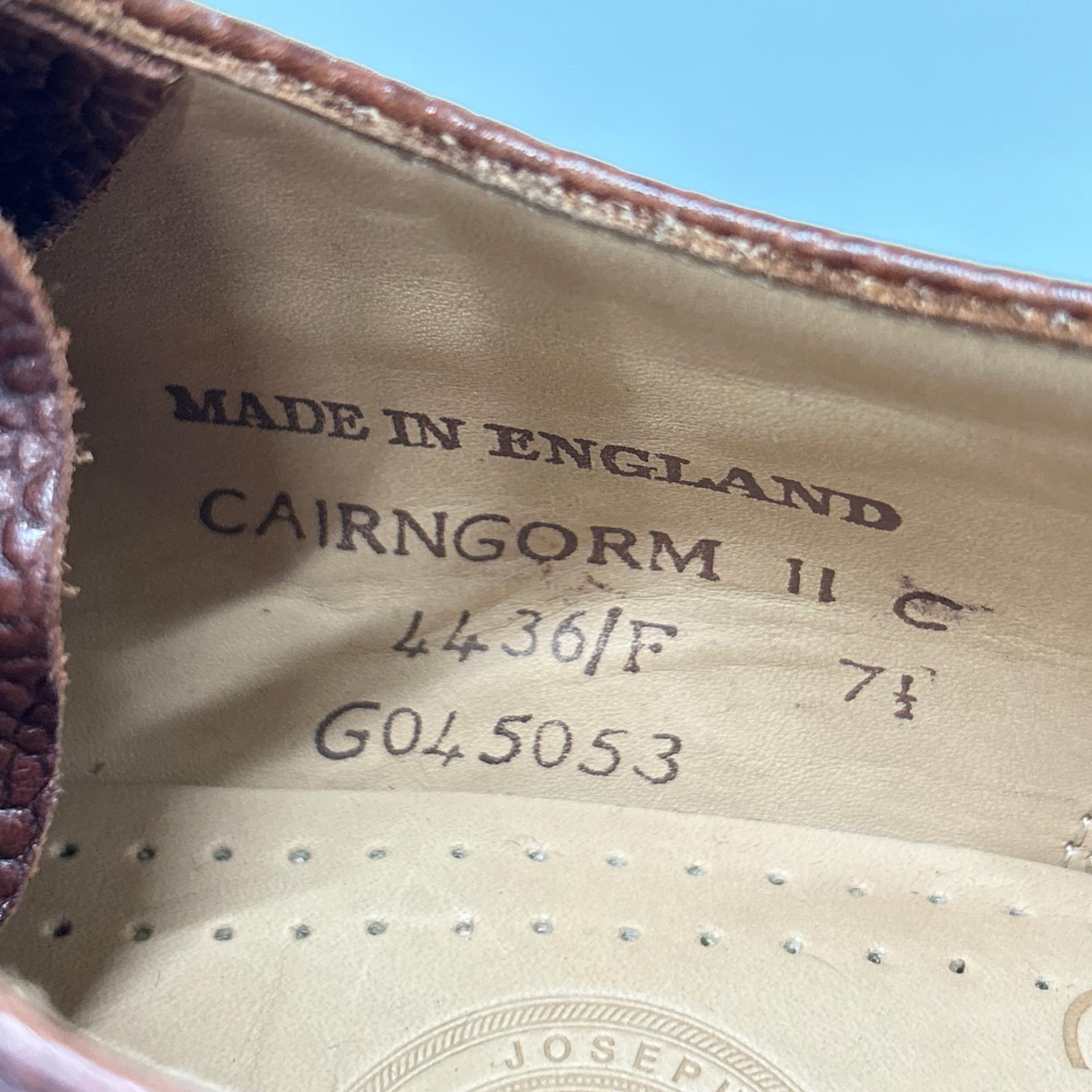CHEANEY チーニー 【美品】CAIRNGORM II C ケンゴン2C 4436ラスト グレインカーフ ストレートチップ シューズ シューズ