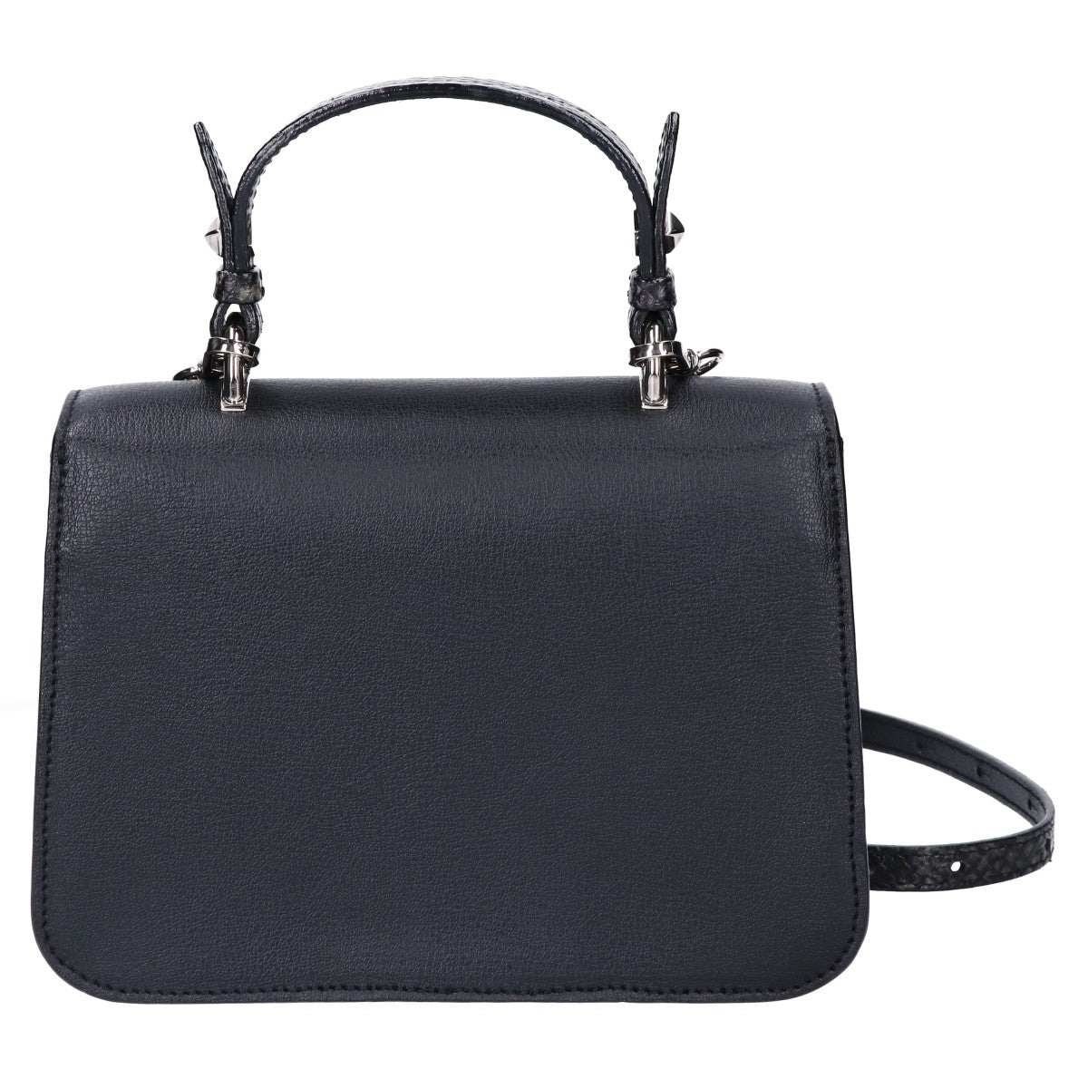 JIMMY CHOO ジミーチュウ 【新品同様】JC トップハンドル S 2WAY ハンドバッグ