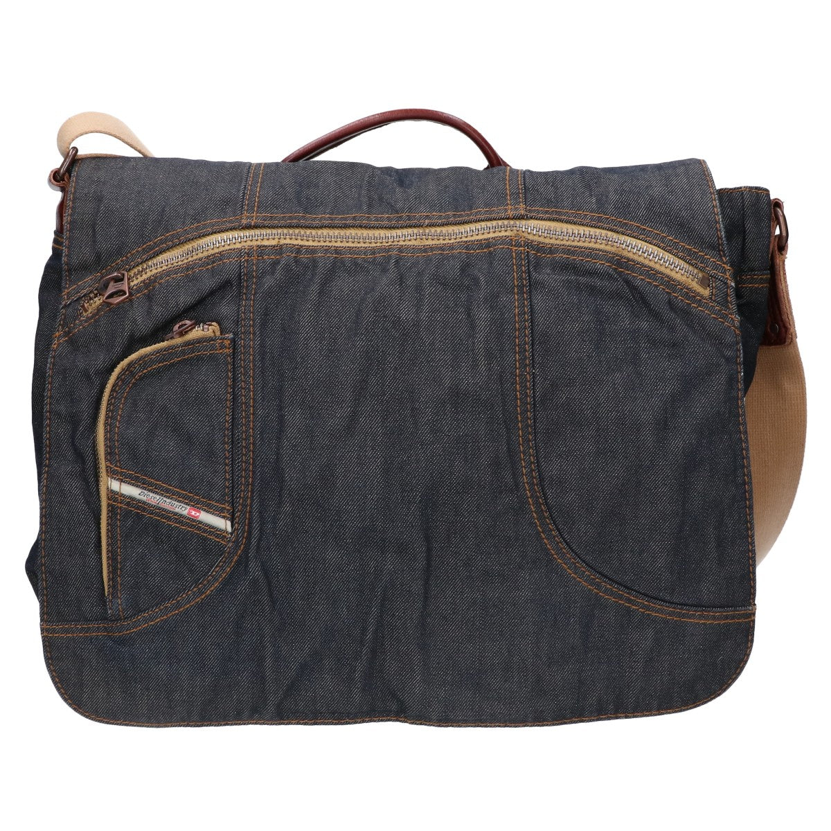 DIESEL ディーゼル デニム 2WAY メッセンジャーバッグ ショルダーバッグ
