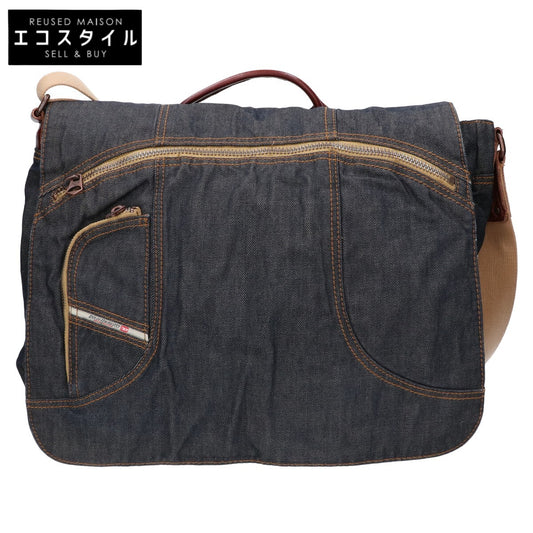 DIESEL ディーゼル デニム 2WAY メッセンジャーバッグ ショルダーバッグ