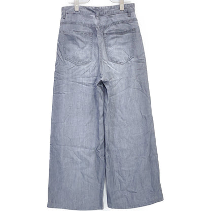 DOUBLE STANDARD CLOTHING ダブルスタンダードクロージング 26AW グレー テンセルワイドデニムパンツ ボトムス