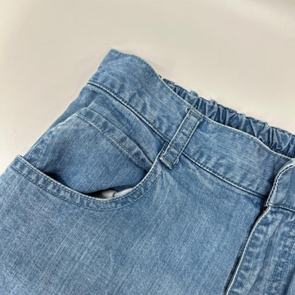 DOUBLE STANDARD CLOTHING ダブルスタンダードクロージング 25年 ブルー テンセルデニムワイドパンツ ボトムス