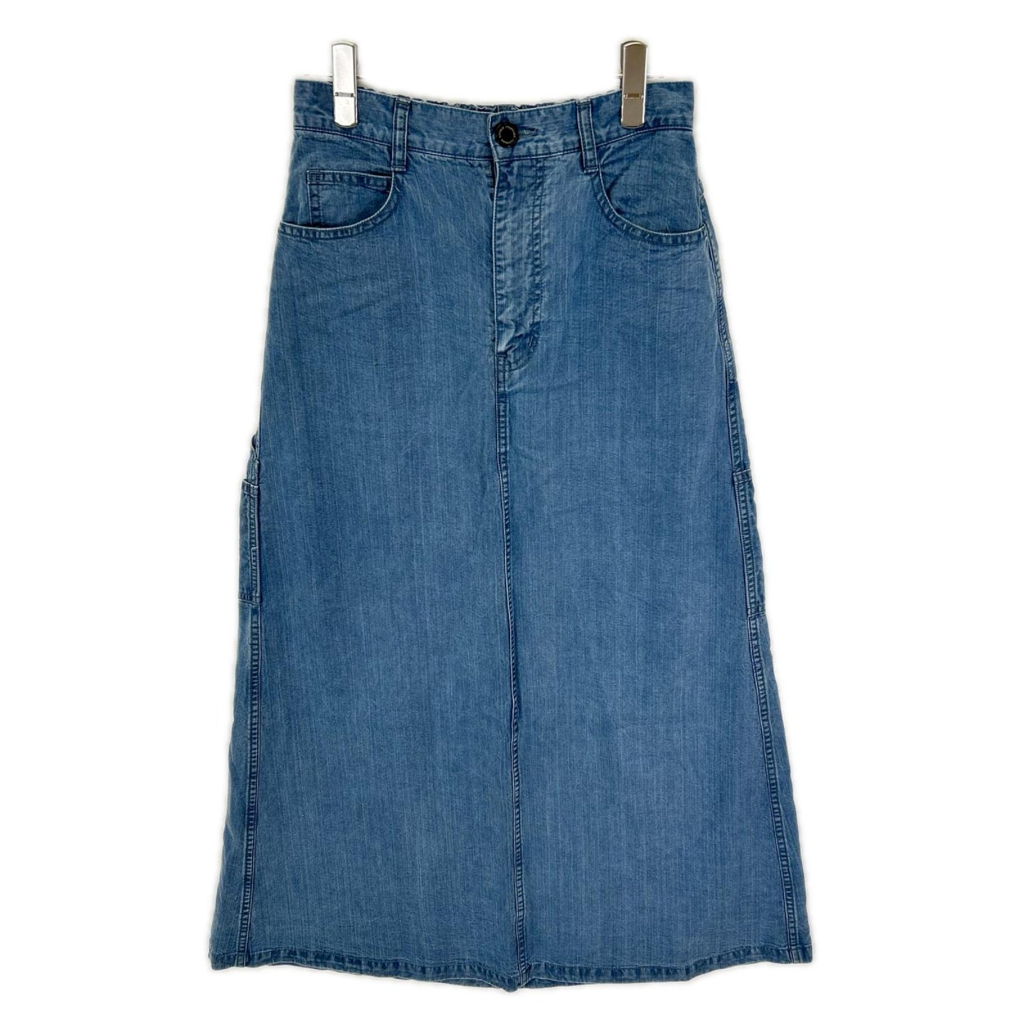 DOUBLE STANDARD CLOTHING ダブルスタンダードクロージング 26年 ブルー テンセルデニム ロングスカート スカート