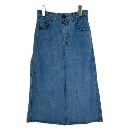DOUBLE STANDARD CLOTHING ダブルスタンダードクロージング 26年 ブルー テンセルデニム ロングスカート スカート