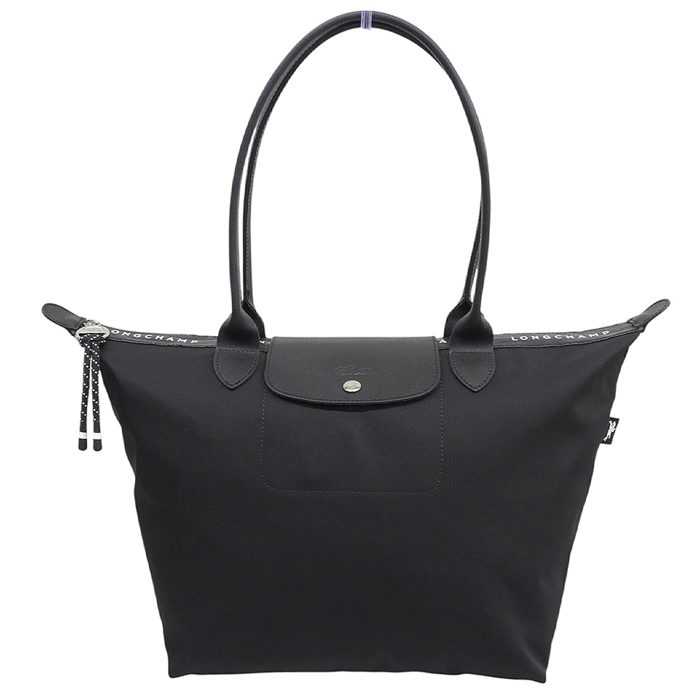 Longchamp ロンシャン 美品 ル プリアージュ エナジー ハンドバッグ ショルダーバッグ レディース ブラック L1899HSR001 ショルダーバッグ