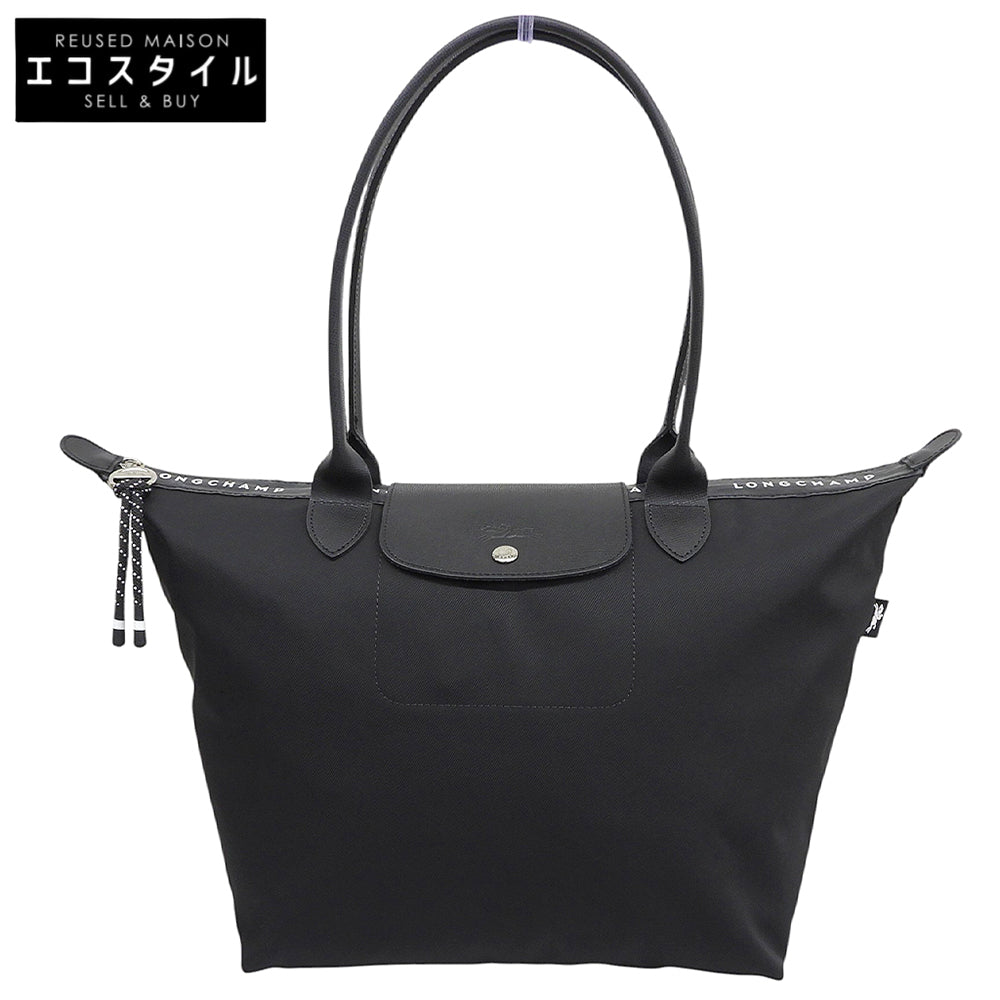 Longchamp ロンシャン 美品 ル プリアージュ エナジー ハンドバッグ ショルダーバッグ レディース ブラック L1899HSR001 ショルダーバッグ