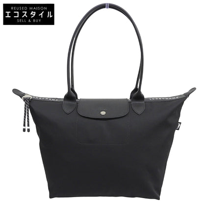 Longchamp ロンシャン 美品 ル プリアージュ エナジー ハンドバッグ ショルダーバッグ レディース ブラック L1899HSR001 ショルダーバッグ