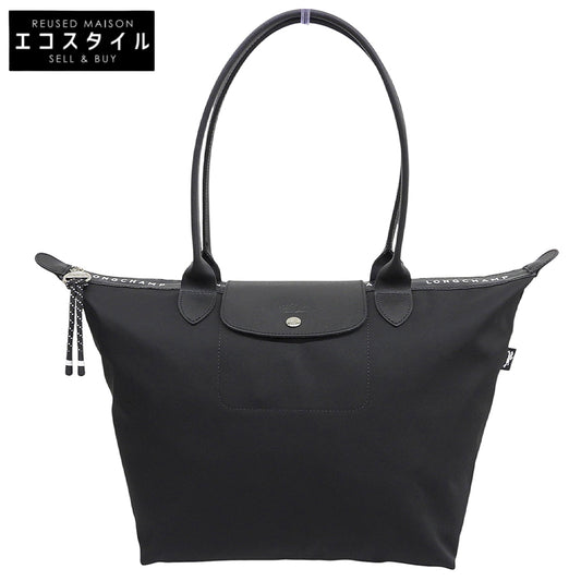 Longchamp ロンシャン 美品 ル プリアージュ エナジー ハンドバッグ ショルダーバッグ レディース ブラック L1899HSR001 ショルダーバッグ